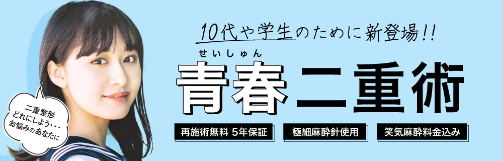 青春二重術をおすすめする人